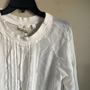 One Fine day small ivory long sleeve‎ top White thumbnail 3