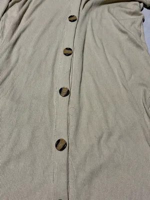 Free people we the free Button-Front Long Sleeve Dress XL thumbnail 7