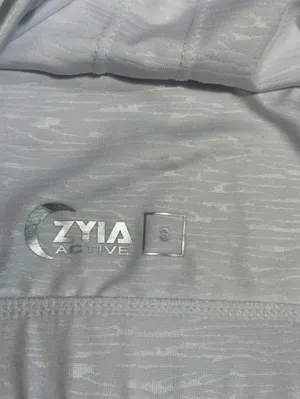 ZYIA White Racerback Mesh-Back‎ Sports Bra thumbnail 3