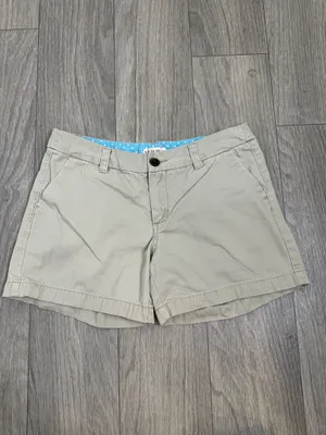 Merona Women's Tan Casual Bermuda Shorts Size 6 | 100% Cotton thumbnail 2