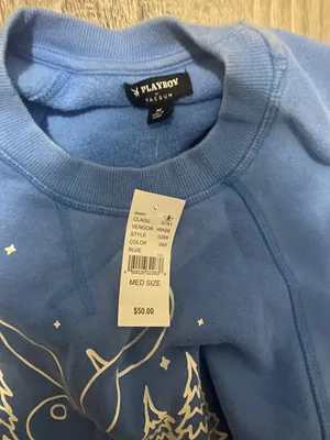 PacSun Playboy Christmas Cropped Sweatshirt thumbnail 3