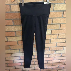 NWT OFFLINE By Aerie Seamless Cable High Waisted Legging 7/8 Size Small thumbnail 2