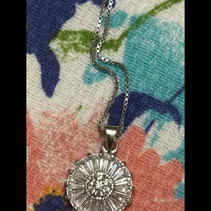 Necklace 925 sterling silver with pendant unique thumbnail 2
