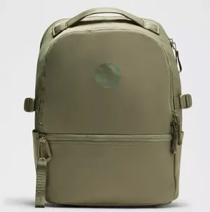 Lululemon NWT New Crew Backpack 22L Water Repellent Tan Green thumbnail 1