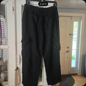 Time And Tru Black Linen Pants thumbnail 2