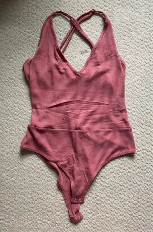 Aerie Cross Strap Body Suit thumbnail 1