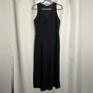 Banana Republic Black V Neck Jumpsuit Medium thumbnail 10