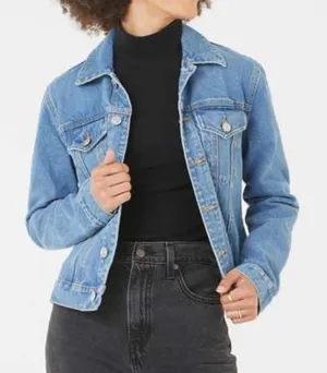 Hudson Jeans Trucker Denim Jacket Size 1X thumbnail 1