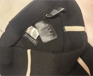 H&M Black and White Contrast Knit Set thumbnail 7