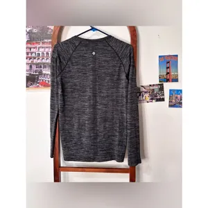 Lululemon swiftly long sleeve shirt Heathered black thumbnail 6