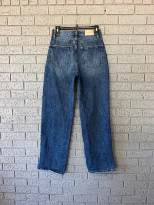 Pistola Ryder High Rise Wide Leg Cuffed Straight Jeans in Fulton Size 26 thumbnail 8