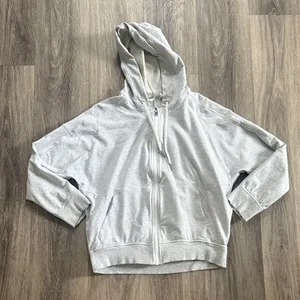 lululemon athletica Gray Full zip Hoodie Athletic Sweater XS/S Casual thumbnail 1