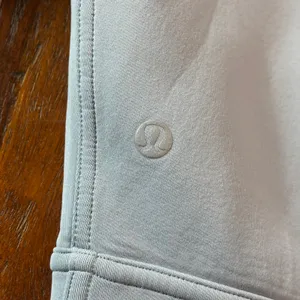 Lululemon Rogue‎ Renegade Zip Up Hoodie Blue Grey Cropped Jacket Size 4 thumbnail 9