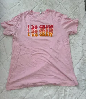 Bridesmaid Tee Pink Size L thumbnail 1