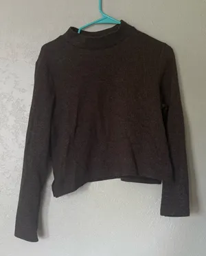 Old navy brown turtleneck thumbnail 1