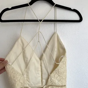 NWT NBD‎ Only Yours Asymmetrical Lace Dress in Ivory thumbnail 9
