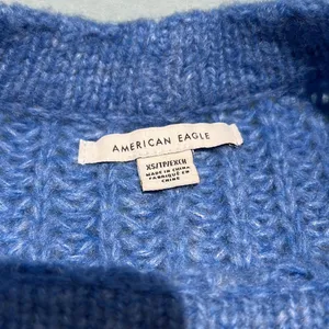Womens American Eagle crop Knit sweater D28‎ thumbnail 3