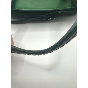 Vintage‎ Coach 7465 Hamilton Kelly Green Leather Satchel Handbag thumbnail 13