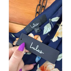 Lulus Elegant Admiration Navy Blue Floral One-Shoulder Maxi Dress Party Medium thumbnail 7