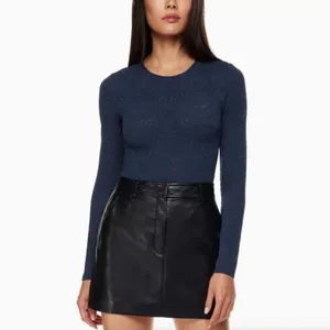 Aritzia Babaton Shapelace Crew Longsleeve Bodysuit thumbnail 8