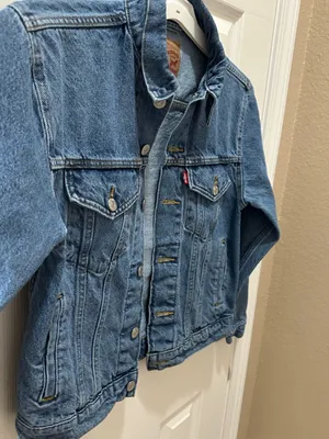Levi's Women's Ex-Boyfriend Trucker Jean Jacket size Small thumbnail 11