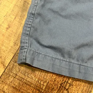 Orvis Small Blue Cotton Lyocell Drawstring Elastic Waist Cargo Shorts Small thumbnail 2