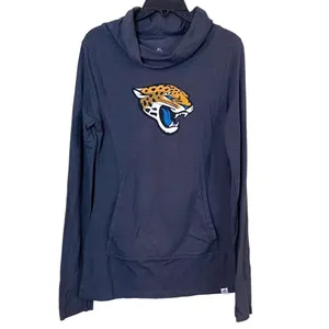 Jacksonville Jaguars Majestic Charcoal Great Play Pullover Hoodie thumbnail 2