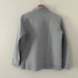 Patagonia Women's Pullover Organic Cotton Quilt Snap-T Grey Medium thumbnail 5