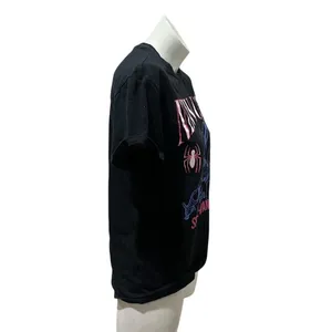 Marvel Spider-Man T-Shirt Mens Size M Black Neon Graphic New York Tee thumbnail 3