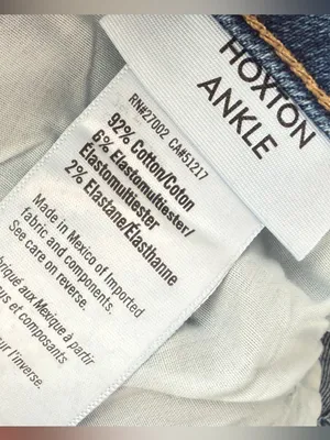PAIGE Medium Blue Cropped Ankle Jeans, Size 32 thumbnail 7
