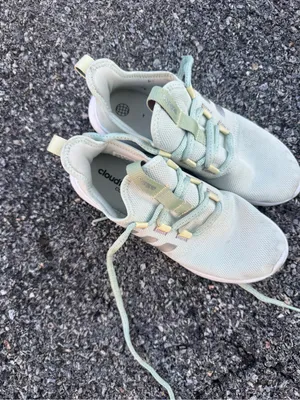 Adidas Cloudfoam Pure Mint Green Running Shoes Women’s 6.5 thumbnail 3