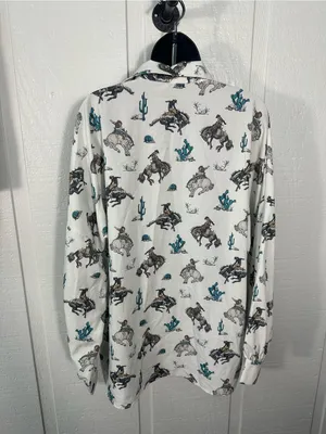 Nylon Apparel Women’s Western Top Size Large EUC thumbnail 7