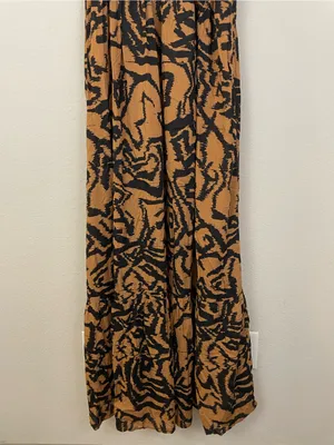 Anthropologie Printed Smocked Sleep Maxi Dress Size Large thumbnail 5