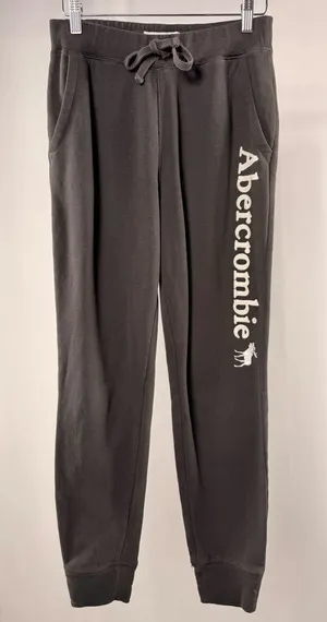 Abercrombie & Fitch Soft A&F Collection‎ Sweatpants Joggers in Gray Size Small thumbnail 1