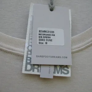 NWT Barefoot Dreams Malibu Organic Cotton T Shirt Midi Dress thumbnail 9