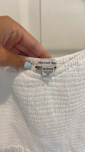American Eagle Outfitters White Dress thumbnail 3