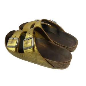 Birkenstock Arizona Gold Sandals 38 Womens‎ 7 has some wear thumbnail 10