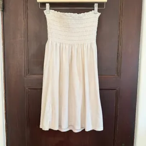 JUICY COUTURE U2K Vintage Smocked Velour Terry Cloth Strapless Dress | Medium thumbnail 2