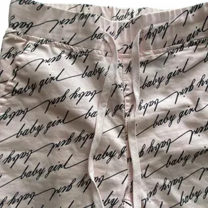 Capri Jean Pink Baby Girl Joggers thumbnail 3