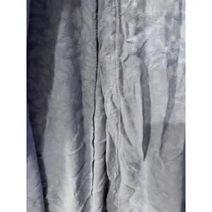 Earth Song Jacquard Leaf Maxi Dress Womens Large Periwinkle Long Sleeve Boho thumbnail 7