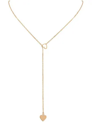 Heart Detail Lariats Necklace thumbnail 2