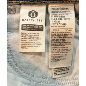 Levi's 94' Baggy Y2K Women's Size 27x31 Blue Denim Medium Wash Jeans Cotton thumbnail 9