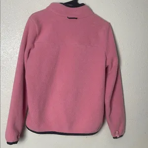 The North Face women’s Pink Zip-Up Fleece Jacket thumbnail 6