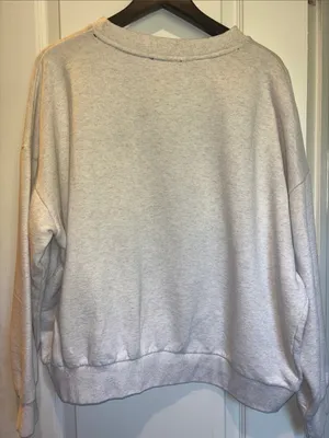 ROCK AND ROLL SWEATSHIRT WHITE WITH BLACK CHENILLE LETTERING
SIZE LARGE PRELOVED thumbnail 3