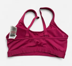 Gymshark hot pink scoop neck sports bra thumbnail 3