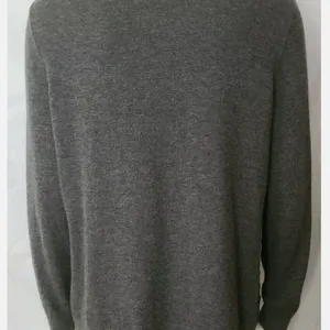 Talbots Gray Beaded‎ Embellished Open Cardigan Sweater Top Lambswool Blend Sz PM thumbnail 3