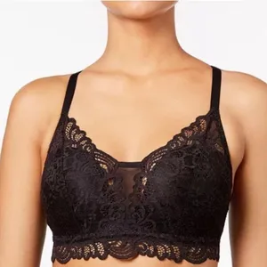Harve Bernard Black Lace Bralette thumbnail 1