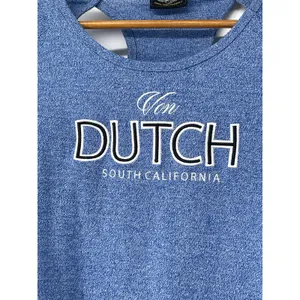 Von Dutch Southern‎ California Blue Razorback Long Sleeve Women’s Size M thumbnail 3
