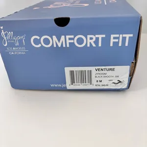 Jellypop VENTURE Black Comfort Fit Platform Sandals Women's Size 8 NIB Speckled thumbnail 6