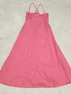 Amazon Hot Pink Maxi Dress thumbnail 2